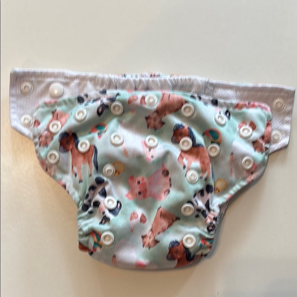 Animal Print Kids Diaper Cover